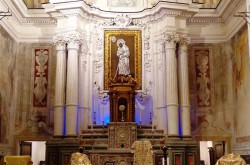 Comune della Sicilia - San Pier Niceto - Altare Chiesa di San Francesco di Paola
