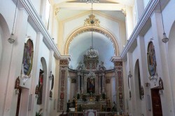 Comune della Sicilia - San Pier Niceto - Interno Chiesa del Carmine
