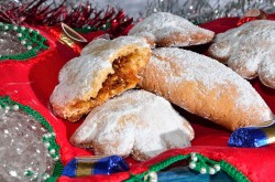 Foto del Comune della Sicilia - Geraci Siculo - La Cassata -  Dolce tipico natalizio
