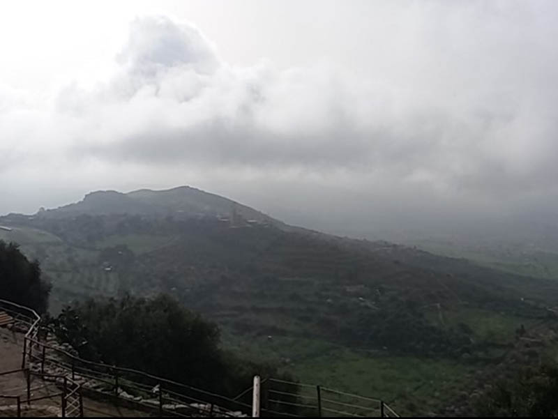Comune della Sicilia - Castel di Iudica - Vista dal monte Iudica