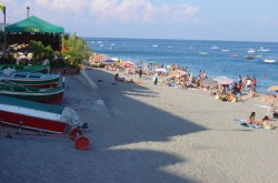 Spiaggia di Letojanni del comune della Sicilia - Letojanni